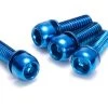 Reverse - Bremsadapter-Schraubenset M6x18mm Blue