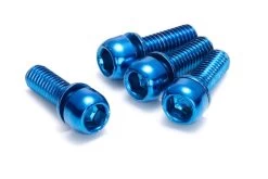 Reverse - Bremsadapter-Schraubenset M6x18mm Blue