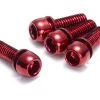 Reverse - Bremsadapter-Schraubenset M6x18mm Rot