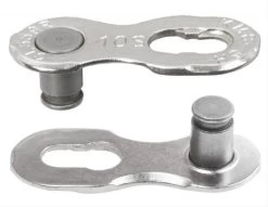 Shimano - Kettenschloß 10-fach (,KMC) Silber