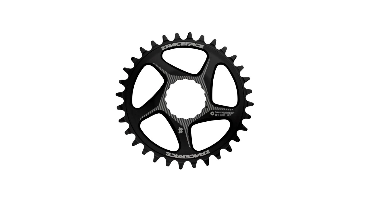 Race Face - Chainring DM Kettenblatt 12 SPD Shimano Kompatibel 32 Z. Black 1 Race Face - Chainring DM Kettenblatt 12 SPD Shimano Kompatibel 32 Z. Black