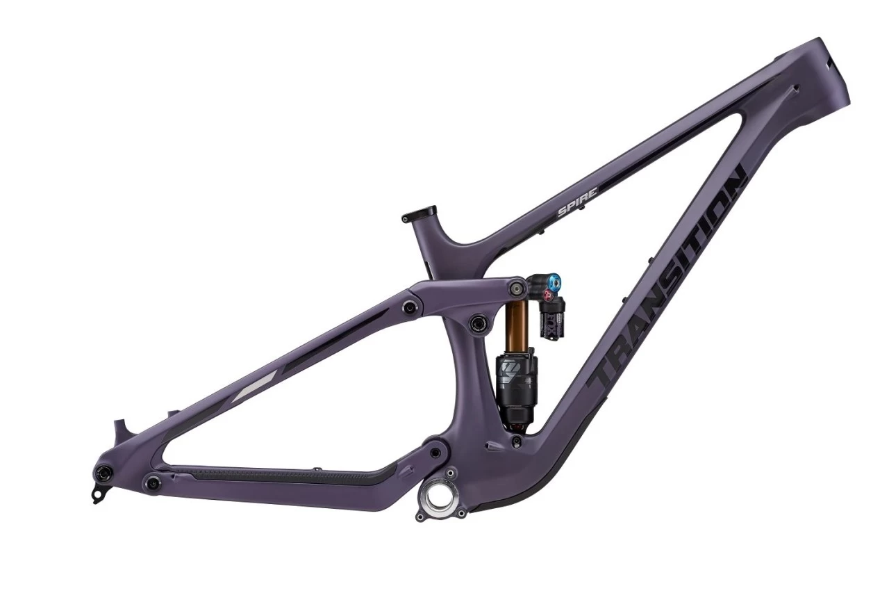 Transition - Rahmen Trail Spire Carbon Lila 1 Transition - Rahmen Trail Spire Carbon Lila