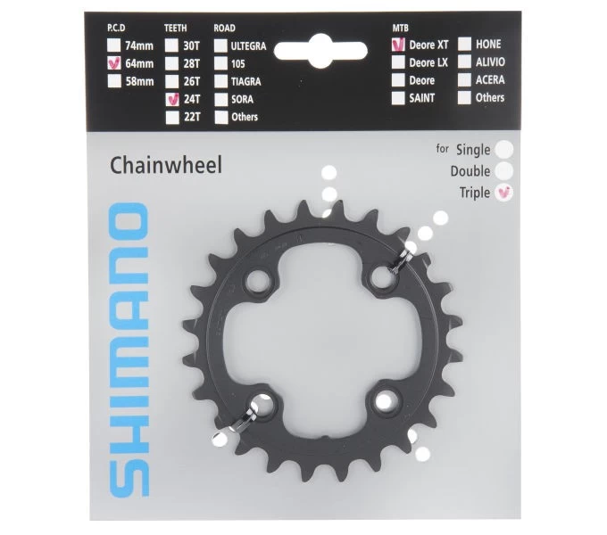 Shimano - Kettenblatt Deore XT FC-M770, 1 Shimano - Kettenblatt Deore XT FC-M770,