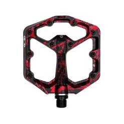 Crank Brothers - Plattformpedale Stamp 7 Splatter Limited Edition Black/Red