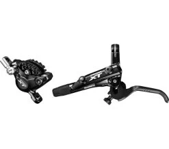 Shimano - Scheiben-Bremse Deore XT M8000, VR, I-Spec II, J02A Mit Kühlrippen, Schwarz