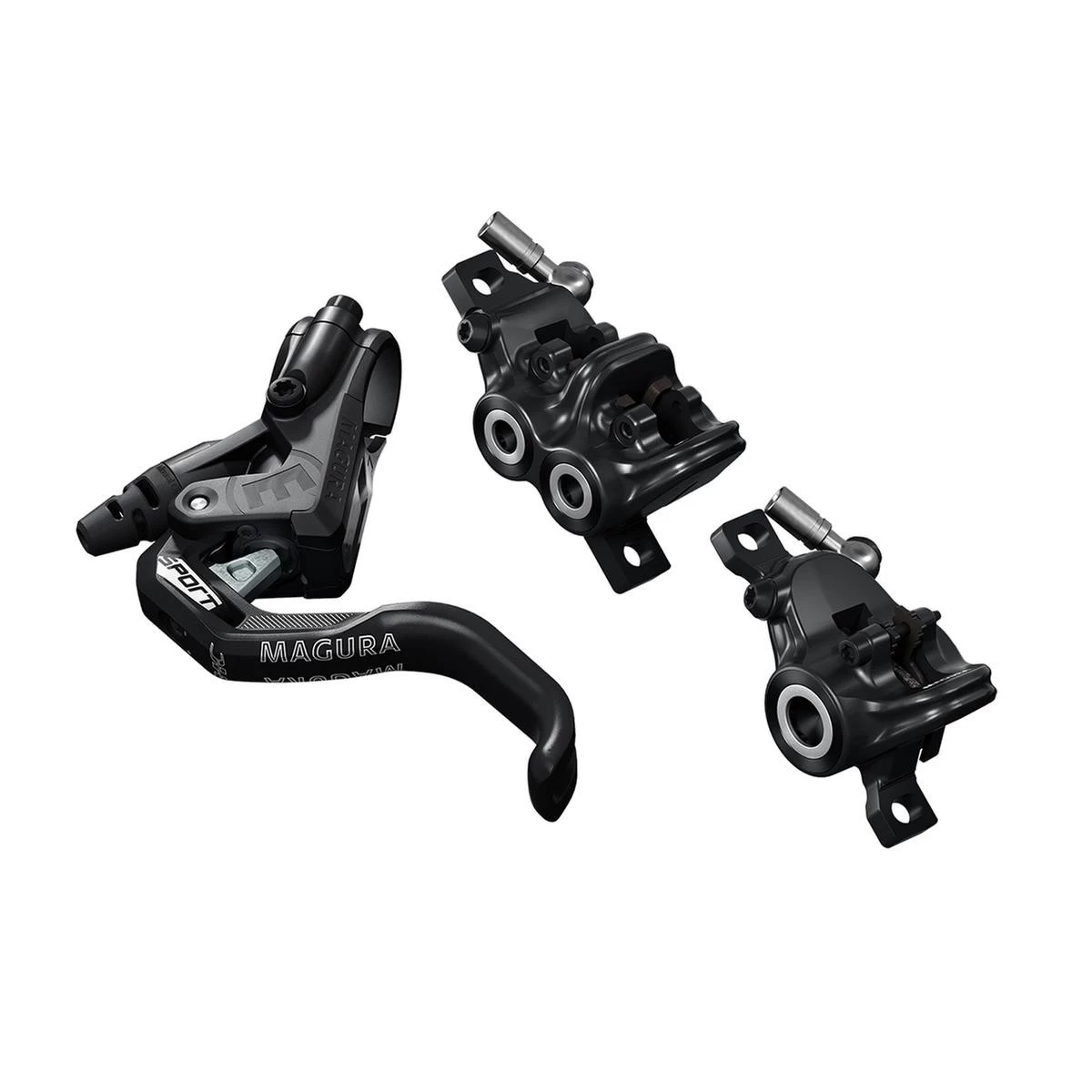 Magura - Bremse MT Trail Sport, Set (VR+HR)1-Finger Alu-Leichtbau-Hebel, Li./re. 1 Magura - Bremse MT Trail Sport, Set (VR+HR)1-Finger Alu-Leichtbau-Hebel, Li./re.