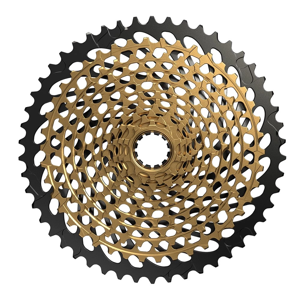 Sram - Kassette XG-1299 Eagle XX1 10-50 Z. 12-fach Gold 1 Sram - Kassette XG-1299 Eagle XX1 10-50 Z. 12-fach Gold